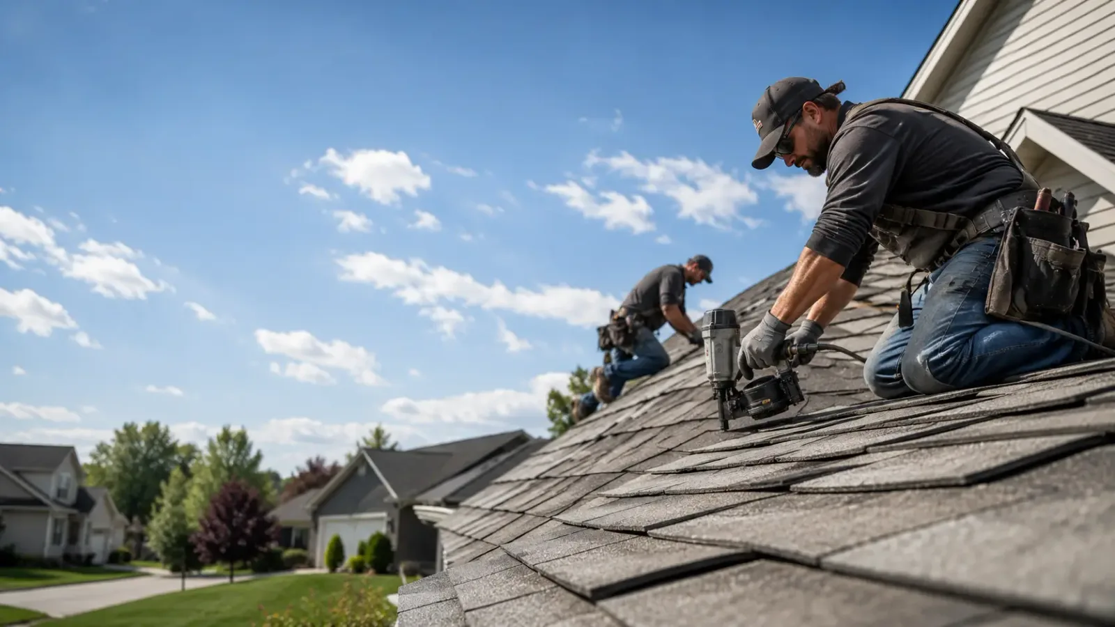Storm Damage Roof Repair in Bellerose, NY near me